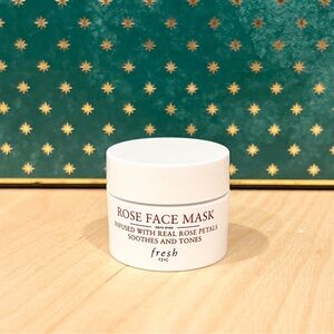 ⭐️ 5/$15 Fresh Rose Face Mask travel size 0.5fl oz